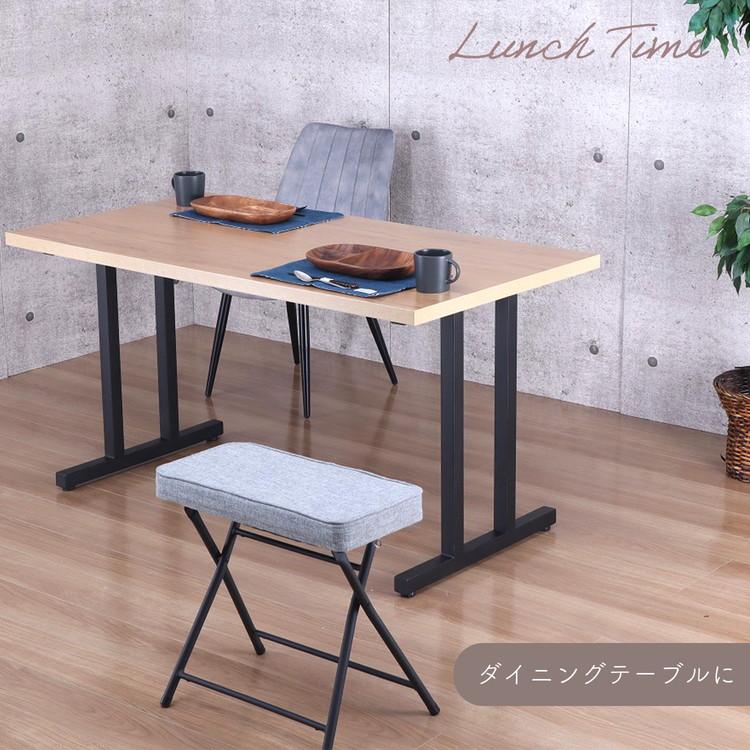 テーブル 脚 パーツ DIY ブラック マット 幅63cm 高さ69.5cm 2本セット 