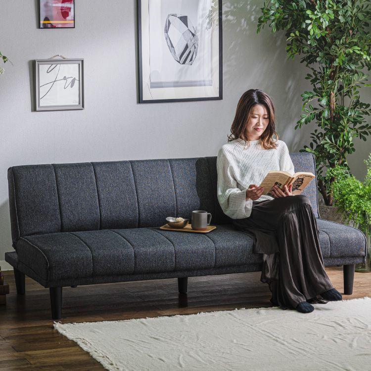 超美品‼️】定価数十万♪ マルニ木工 180cm幅3人掛けソファ 3P ソフト