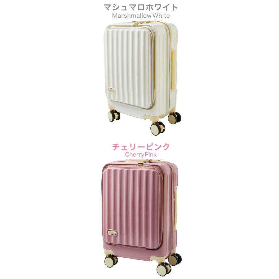フロントオープン スーツケース L 100L USB付 軽量 TSA フロントオープン 前開き スーツケース USBポート付き 充電 ストッパー