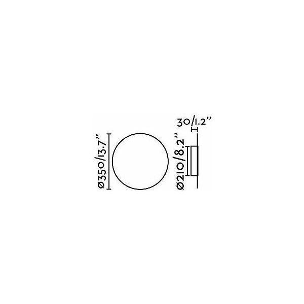 ゴーリキアイランド BOARD LED Black wall lamp 7W FARO INDOOR ライト FA01040 代引不可の画像