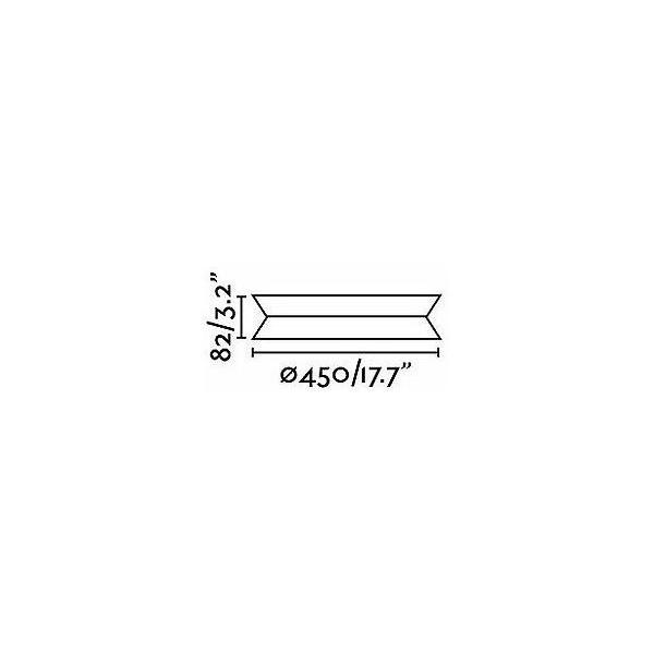 ゴーリキアイランド TENDER LED White ceiling lamp FARO INDOOR ライト FA20095 代引不可の画像
