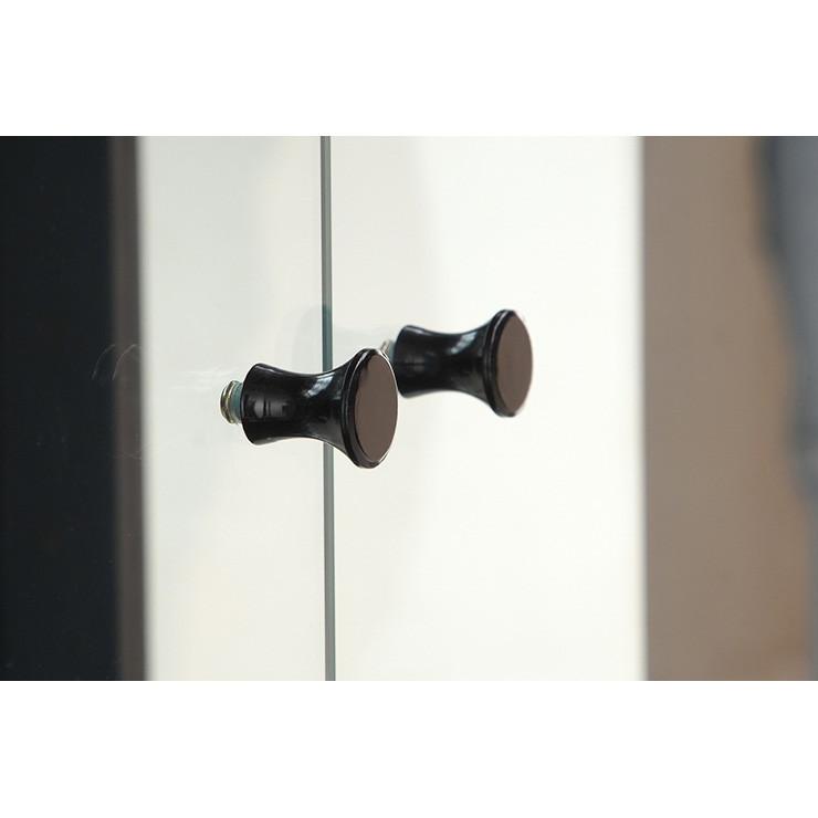 バルム140 コレクションボード 幅139cm 奥行31cm 高さ83cm 完成品 リビングボード コレクションラック 飾棚 収納 ガラス フィギュア_6