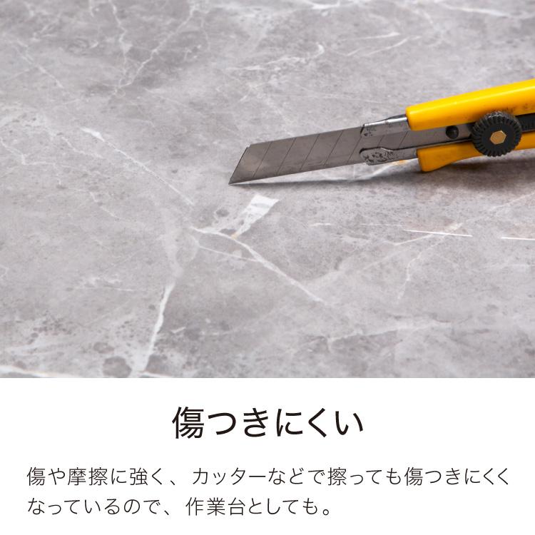 セラミック ダイニングテーブル 単品 幅180 6人掛け 大理石調 リビング テーブル ダイニング 耐水 耐熱 白 鏡面 傷がつきにくい おしゃれ 北欧 モダン 代引不可_7