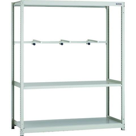 TRUSCO トラスコ M2型軽中量棚 1760X600XH1800 3段 アーム1段 単体 M26663A1 組立品 組立設置不可 代引不可