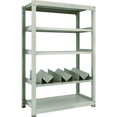 TRUSCO トラスコ M3型中量棚 1200XD571XH1800 缶受X3付 M36465KU3 組立品 組立設置不可 代引不可