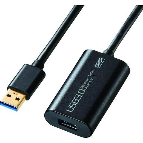 サンワサプライ USB3.0アクティブリピーターケーブル10m KBUSBR310 代引不可