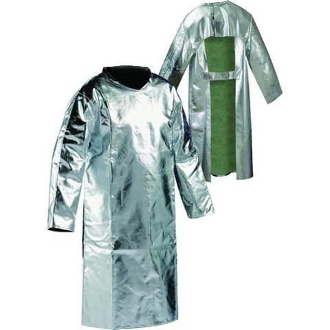 JUTEC 耐熱保護服 袖付エプロン Lサイズ HSFM120KA252 代引不可