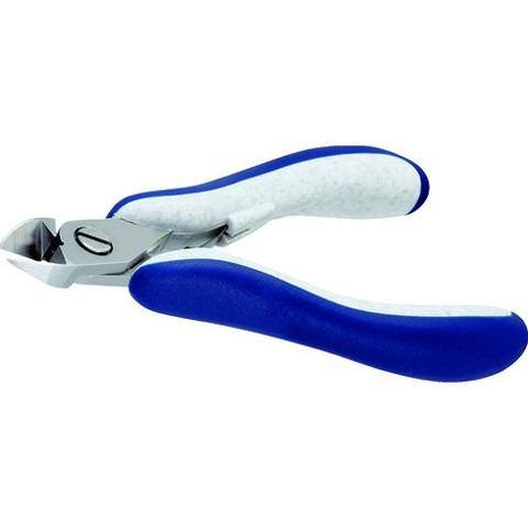 idealtek ESD精密ニッパ 長円形 大 セミフラッシュ刃 120mm ES5150CRBGIT 代引不可