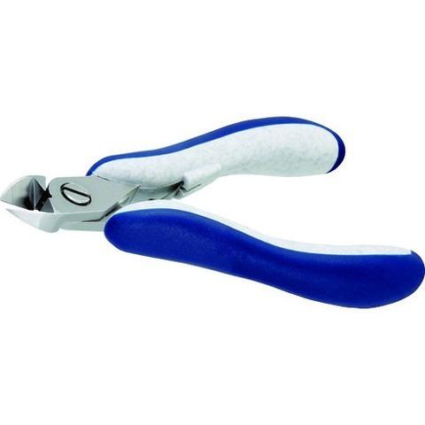 idealtek ESD精密ニッパ 長円形 大 フラッシュ刃 120mm ES5151CRBGIT 代引不可
