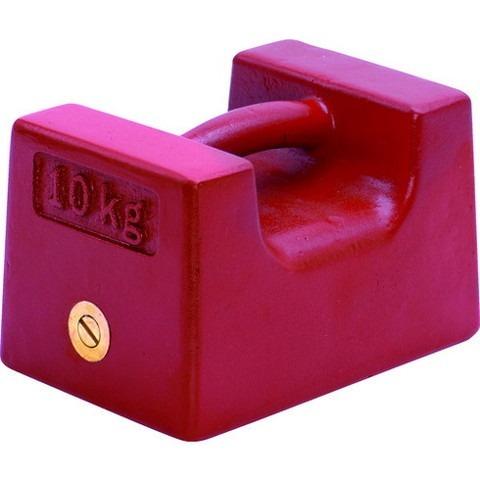 TRUSCO トラスコ M2級 鋳鉄製枕型分銅 10kg M2RW10KG 代引不可