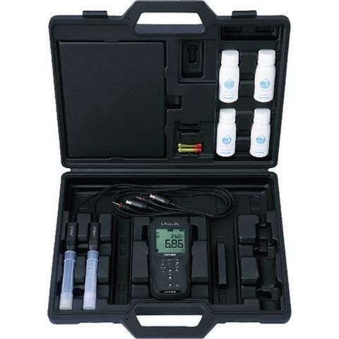 堀場 フィールド型ポータブル水質計 PH・電気伝導率電極セット D210PCS 代引不可