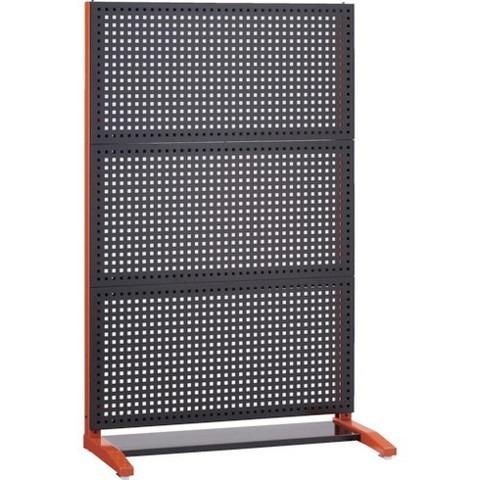 TRUSCO トラスコ UPR型パンチングラック H1450 黒オレンジ UPR33000BK 組立品 組立設置不可 代引不可