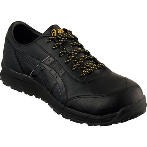 アシックス 静電気帯電防止靴 ウィンジョブCP30E ブラック×ブラック 24.5cm 1271A003.00424.5 代引不可｜rcmdhl