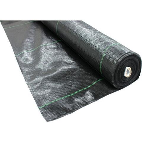 TRUSCO トラスコ 防草シート 耐候1年 黒 1mx100m TBO110100BK 代引不可