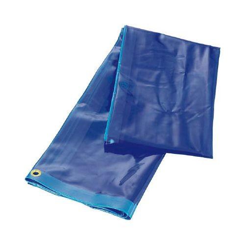 TRUSCO 溶接遮光シートのみ 0.35TXW970XH1970 青 B3B 代引き不可