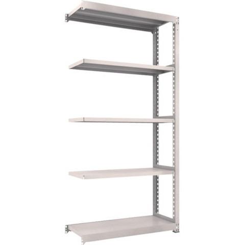 TRUSCO トラスコ M3型中量棚 1200X471XH2400 5段 連結 ネオグレー M38455B 組立品 組立設置不可 代引不可