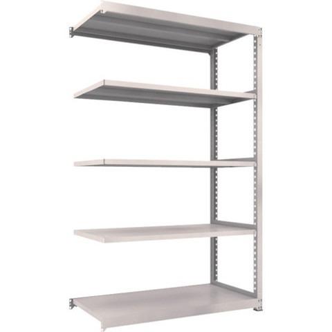 TRUSCO トラスコ M3型中量棚 1500X721XH2400 5段 連結 ネオグレー M38575B 組立品 組立設置不可 代引不可