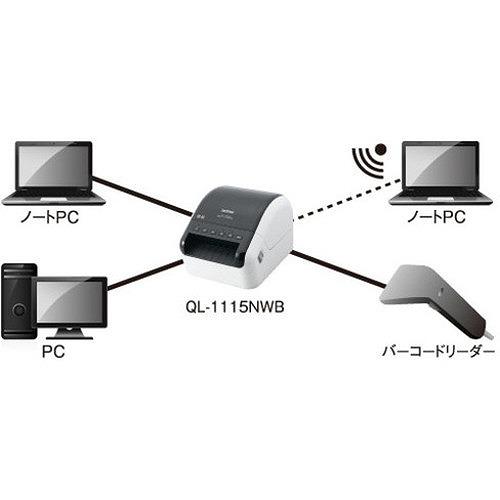 ブラザー 4インチ感熱ラベルプリンター