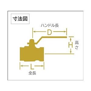 大和バルブ ボールバルブ 40A 600型、レデューストボア、ステンレス VU340A 工事 照明用品 管工機材 バルブ 代引不可_1