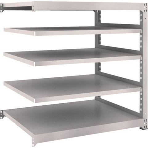 TRUSCO トラスコ M3型中量棚 1200X921XH1200 5段 連結 ネオグレー M34495B 組立品 組立設置不可 代引不可