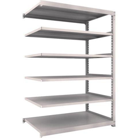 TRUSCO トラスコ M3型中量棚 1500X921XH2100 6段 連結 ネオグレー M37596B 組立品 組立設置不可 代引不可