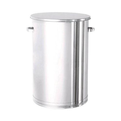日東 ステンレスタンク 大型貯蔵用タンク フタ付 200L ST565H 代引き不可