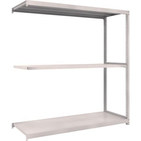 TRUSCO トラスコ M2型軽中量棚 1760X600XH1800 3段 連結 ネオグレー M26663B 組立品 組立設置不可 代引不可