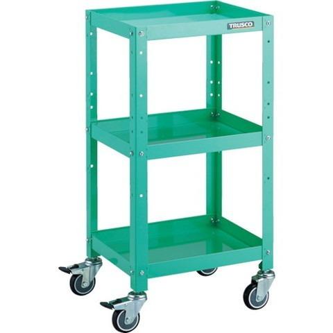 TRUSCO トラスコ ラビットワゴン 400X350 ウレタン車輪 YG色 RBW843UYG 代引不可