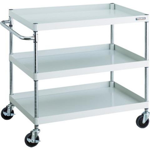 TRUSCO トラスコ フェニックスワゴン 省音 900X600 S付 W色 PEW993BW 組立品 組立設置不可 代引不可