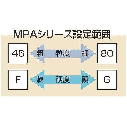5個セット ノリタケ 汎用研削砥石 MPA60F薄紫 205X13X31.75 1000E80030 電動・油圧・空圧工具 研削研磨用品 グラインダー用研磨材 代引不可_1