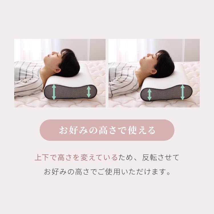 樹脂ファイバー枕 低め 約30×50cm Neck Therapy 整体師が勧める 洗える