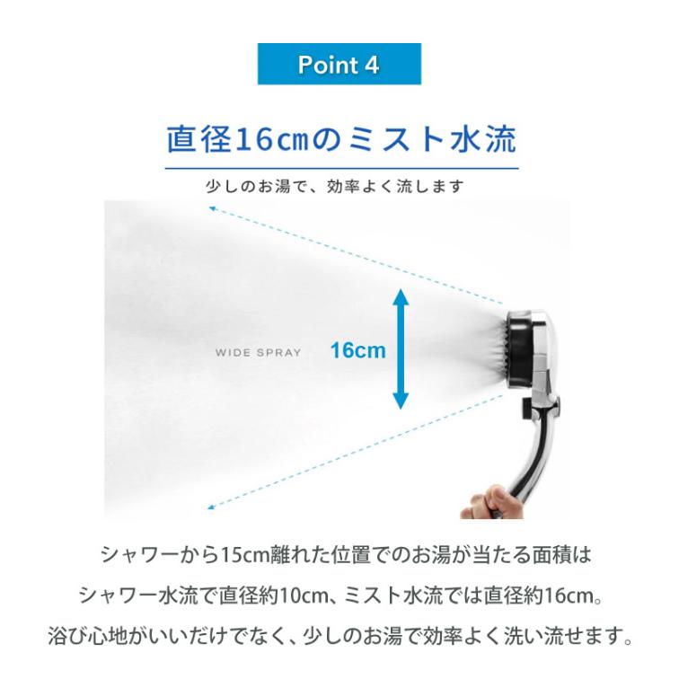 節水 シャワーヘッド ミスティリッチシャワー SH220-2T sh220-2t_18.jpg