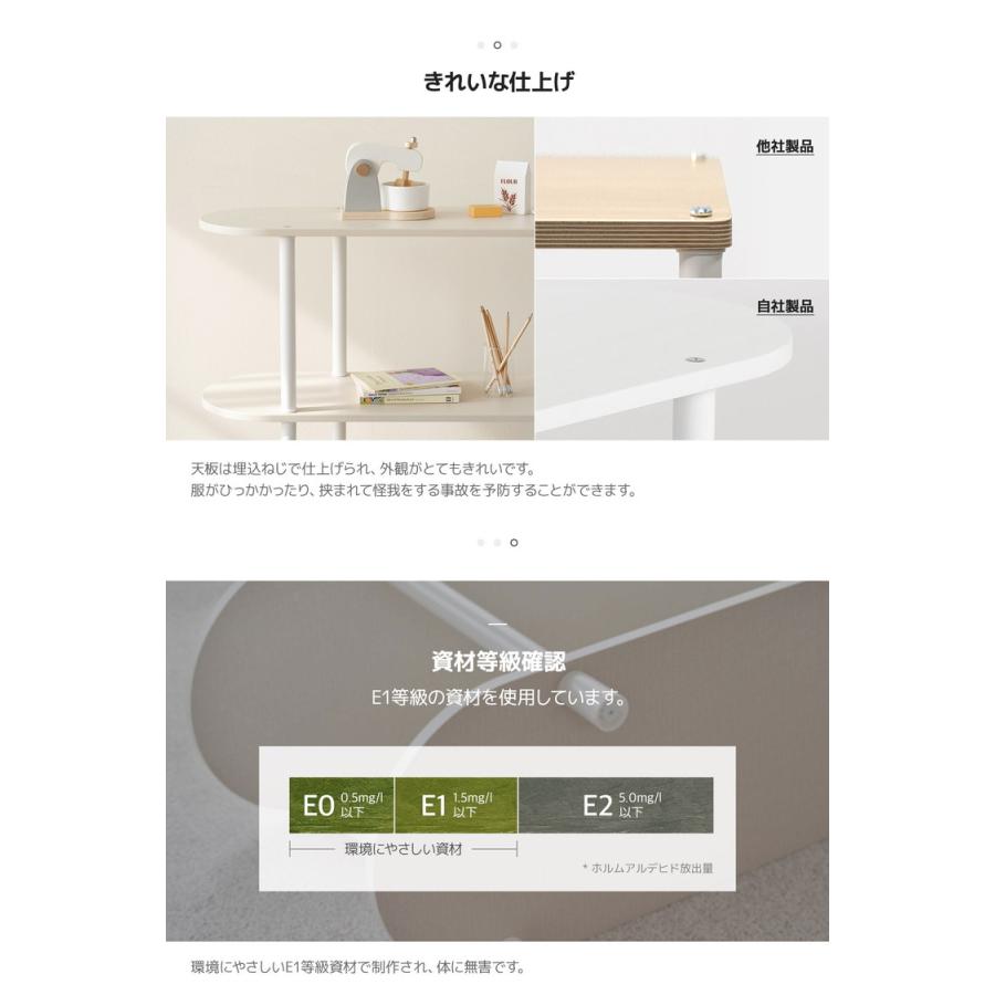 Roomnhome 収納棚 幅100cm 3段 モノ収納棚 ラック ドレッサー 見せる収納 収納 サイドテーブル メイクスペース オープンラック デザインラック 代引不可｜rcmdhl｜13