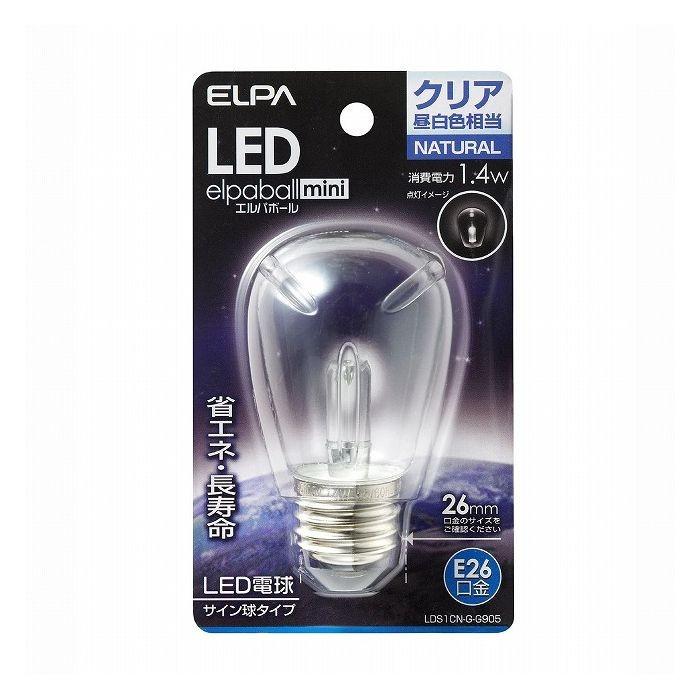 LED電球サイン形E26 LDS1CN-G-G905 エルパ ELPA 朝日電器｜rcmdhl