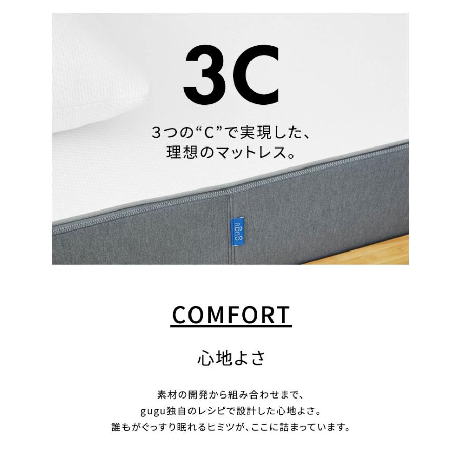 gugu sleep（グーグースリープ） 45日間返品保証付き マットレス