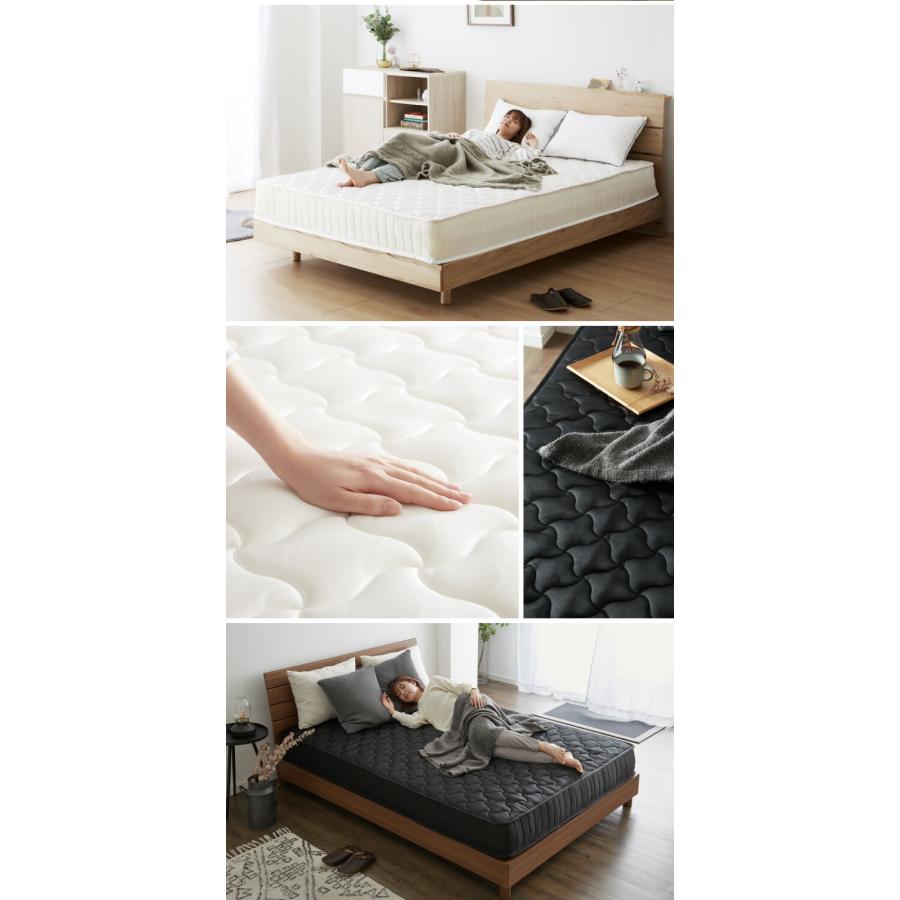 未使用訳あり　真空圧縮ロールでお届け ボンネルコイルマットレス　ダブル　ホワイト 楽天市場】圧縮梱包でお届け ボンネルコイル マットレス ダブル