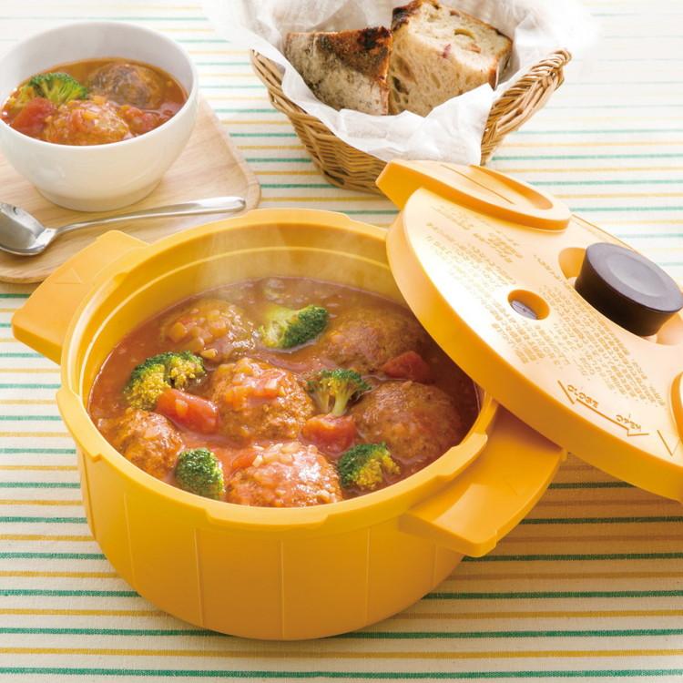スケーター 電子レンジ圧力鍋2.3l 極み味 イエロー MWP1/239571
