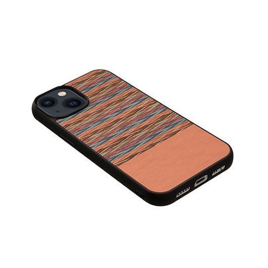 Man & Wood 天然木ケース for iPhone 14 Browny Check 背面カバー型 I23624i14 代引不可｜rcmdhl｜02