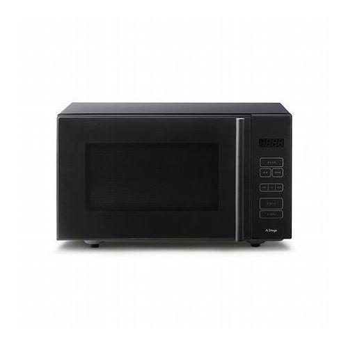A-Stage 単機能電子レンジ 18L ブラック MO01A-18BK 家電 キッチン家電