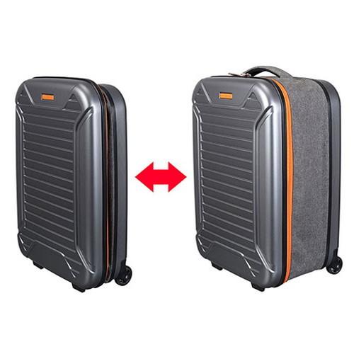 キヨラカ 伸縮できる圧縮スーツケース 厚み可変8~23cm AD-S01 収納 極