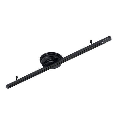 4個セット YAZAWA 薄型シーリング直付けダクトレール1000mm ブラック LRD1001BKX4 代引不可