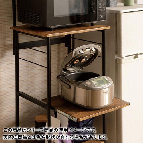 弘益 VKW-50 BR レンジワゴン ブラウン VKW50BR インテリア 代引不可の画像