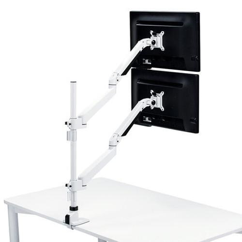 ★11時間以内発送★美品 サンワサプライ 水平垂直多関節液晶モニターアーム 上下2面・ホワイト CR-LA1303WN 代引不可 【BCD6231253096】(22449円)