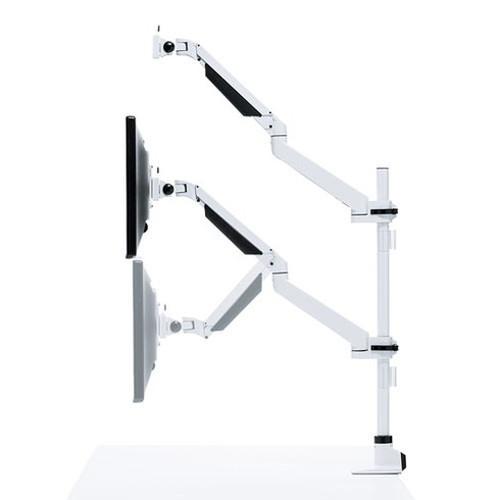 ★11時間以内発送★美品 サンワサプライ 水平垂直多関節液晶モニターアーム 上下2面・ホワイト CR-LA1303WN 代引不可 【BCD6231253096】(22449円)