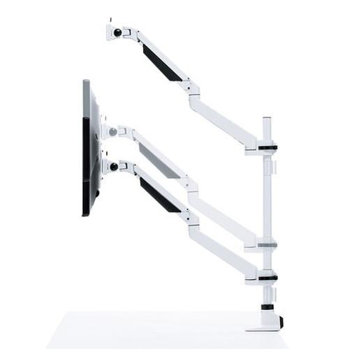 ★11時間以内発送★美品 サンワサプライ 水平垂直多関節液晶モニターアーム 上下2面・ホワイト CR-LA1303WN 代引不可 【BCD6231253096】(22449円)