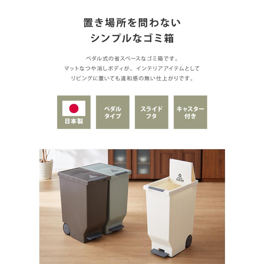 ゴミ箱 ごみ箱 ダストボックス 45L 幅26 奥行44.5 高さ58 ペダル ゴミ箱 ごみ箱 ダストボックス 45L 幅26 奥行44.5 高さ58 ペダル