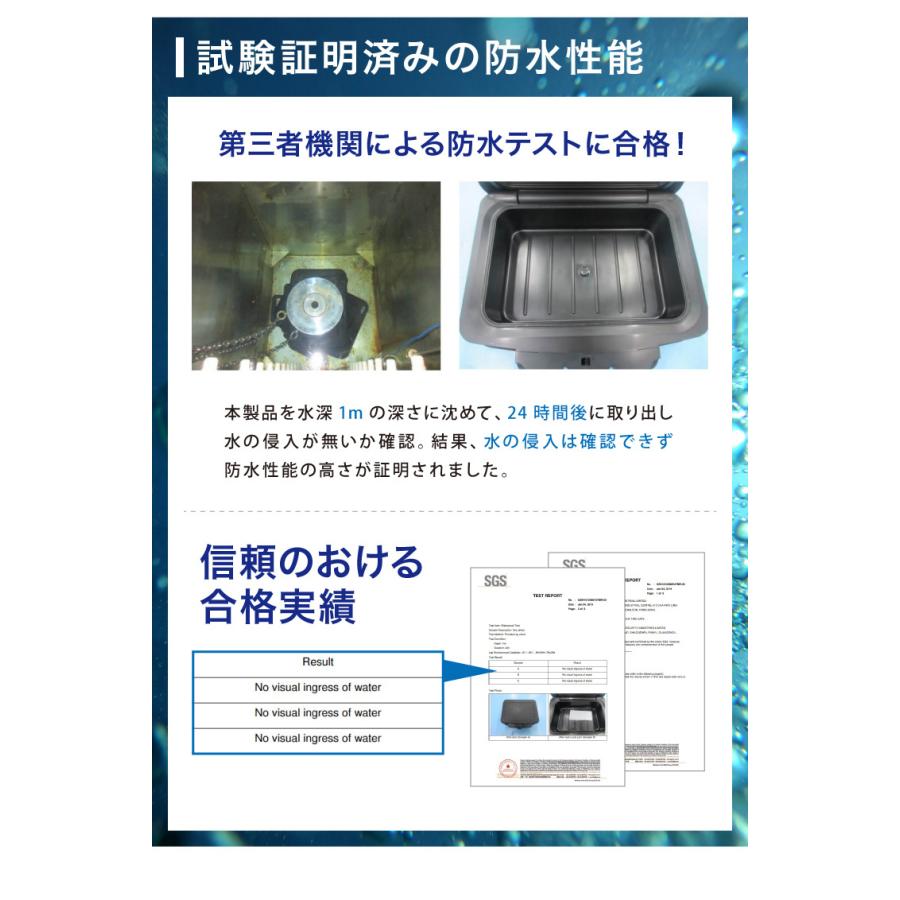 金庫 耐火 防水 家庭用 幅44cm×奥行37cm×高さ16.5cm 7L A4サイズ 手提げ 小型 パスポート 通帳 防災 防災対策 家庭用金庫 耐火金庫 耐水 頑丈｜rcmdhl｜11