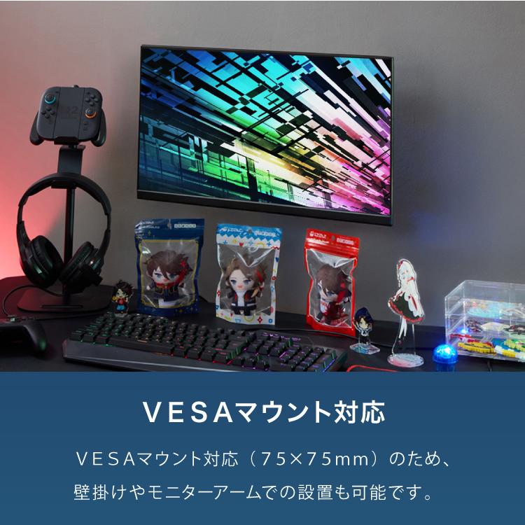 ゲーミングモニター 21.5インチ PCモニター 100Hz 5ms 1920×1080 FHD