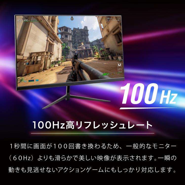 27インチ ゲーミングモニター pcモニター simplus 100Hz FHD 1080p 1ms 