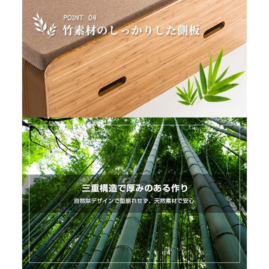 リコメン堂 ペーパーベッド セミシングル 幅90cm 耐荷重100kg